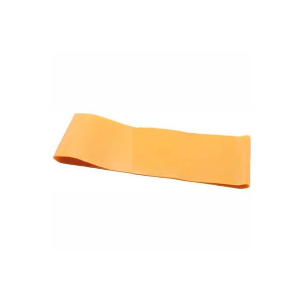 Fabrication Enterprises CanDo Exercise Band Loop, 10" Long, Gold, 10/PK 10-5257-10 - main